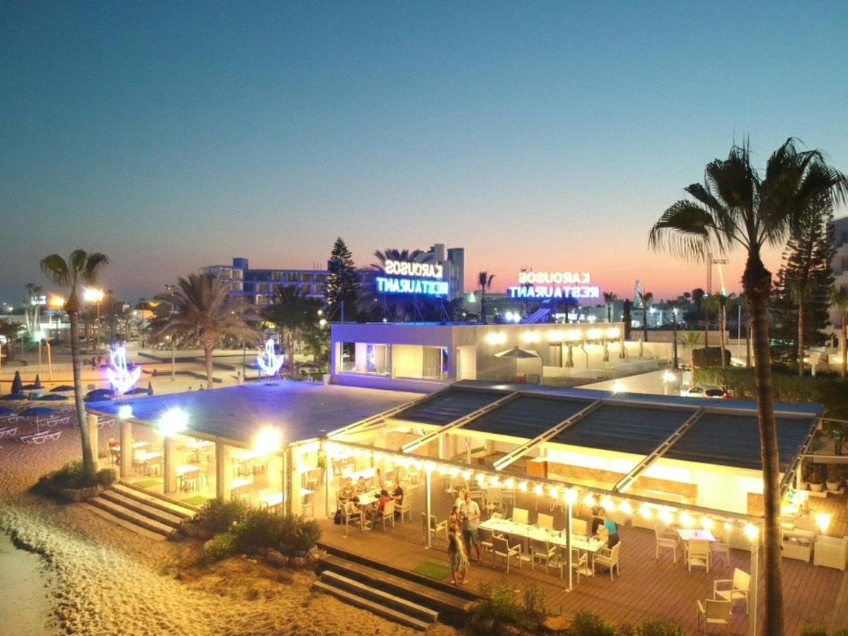 Karousos Beach Rooms Ayia Napa Ngoại thất bức ảnh